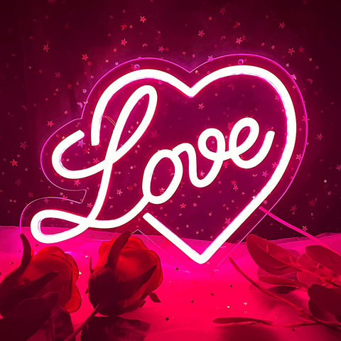 Love Heart Neon Sign