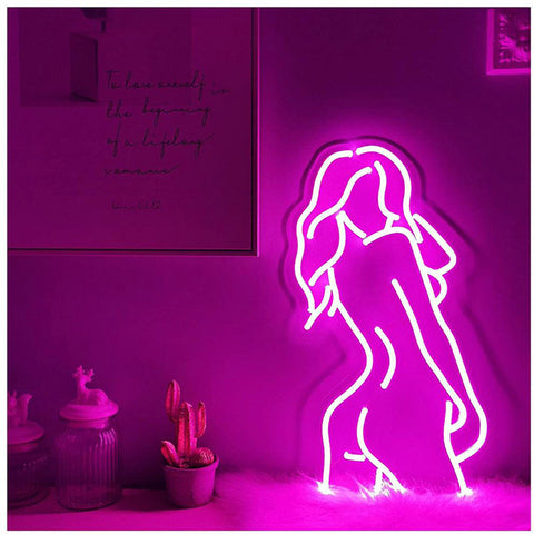 Sexy Lady back Neon Sign