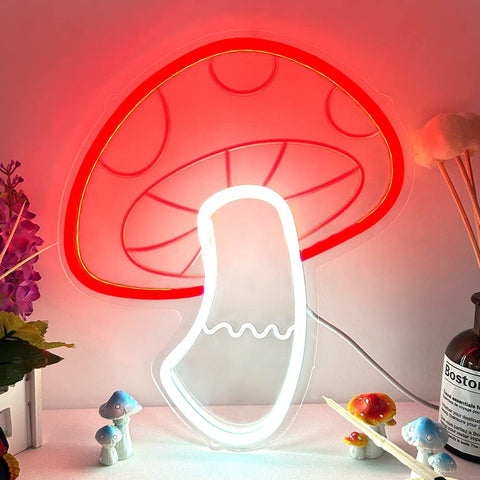 Mushroom Led Neon Sign C