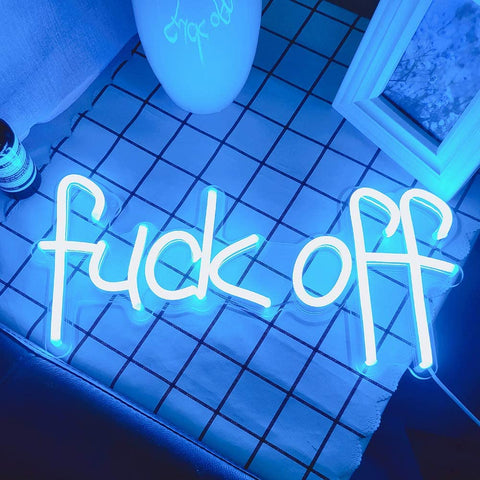 Funny Off Neon Sign for Cool Room Wall Decor