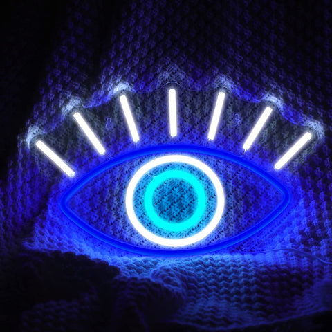 Evil Eyes Neon Sign LED Light
