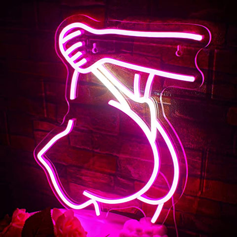 Lady Butt neon sign