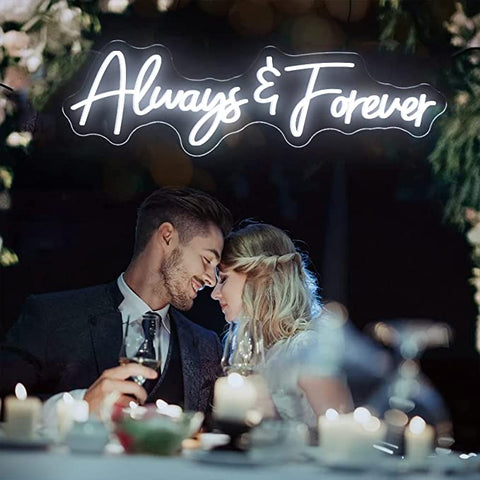 Always & Forever Neon Sign
