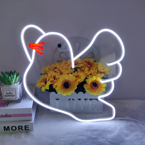 Bird Dove LED Neon Sign