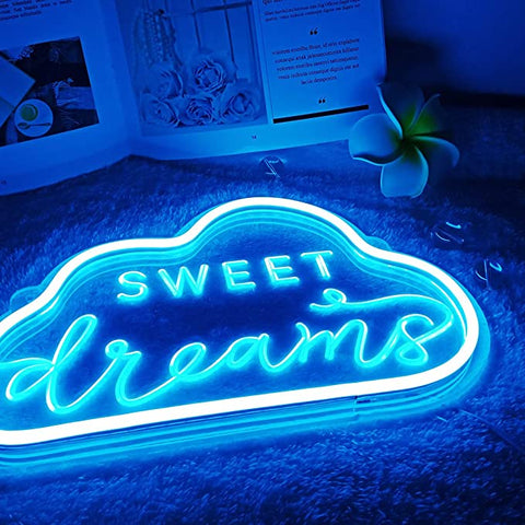 Cloud 'Sweet Dream' Neon Sign