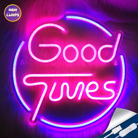 Good time neon sign