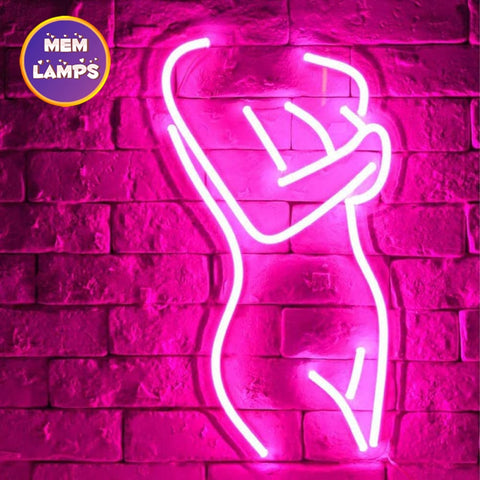 Sexy lady body Neon Sign