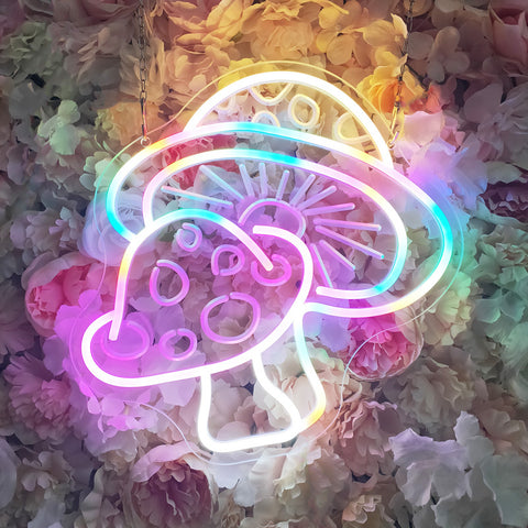 The Mushroom Neon Sign